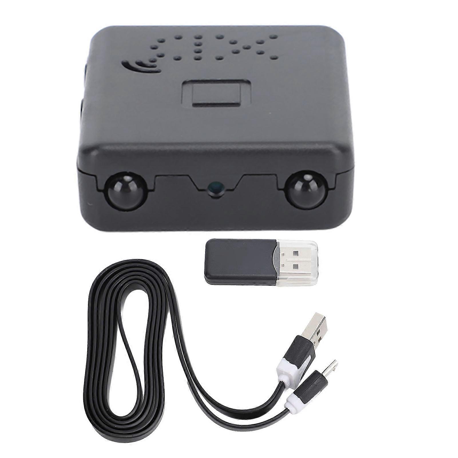 Mini caméra WiFi Micro USB PRI Détection de mouvement Vision nocturne ultra fine Grand angle 120 degrés 1080P Petite caméra pour voiture
