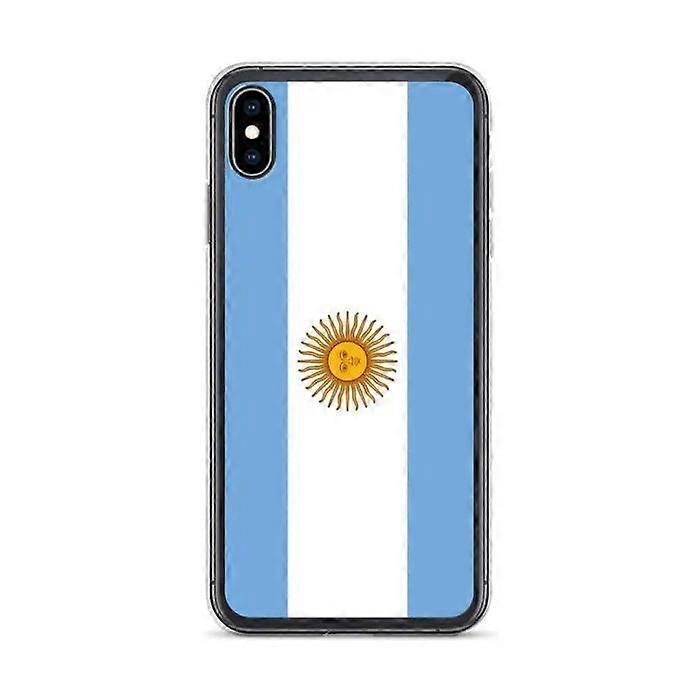 iPhone Case - Argentine Flag - iPhone XS Max - Flexible - Multicolor - Vertical