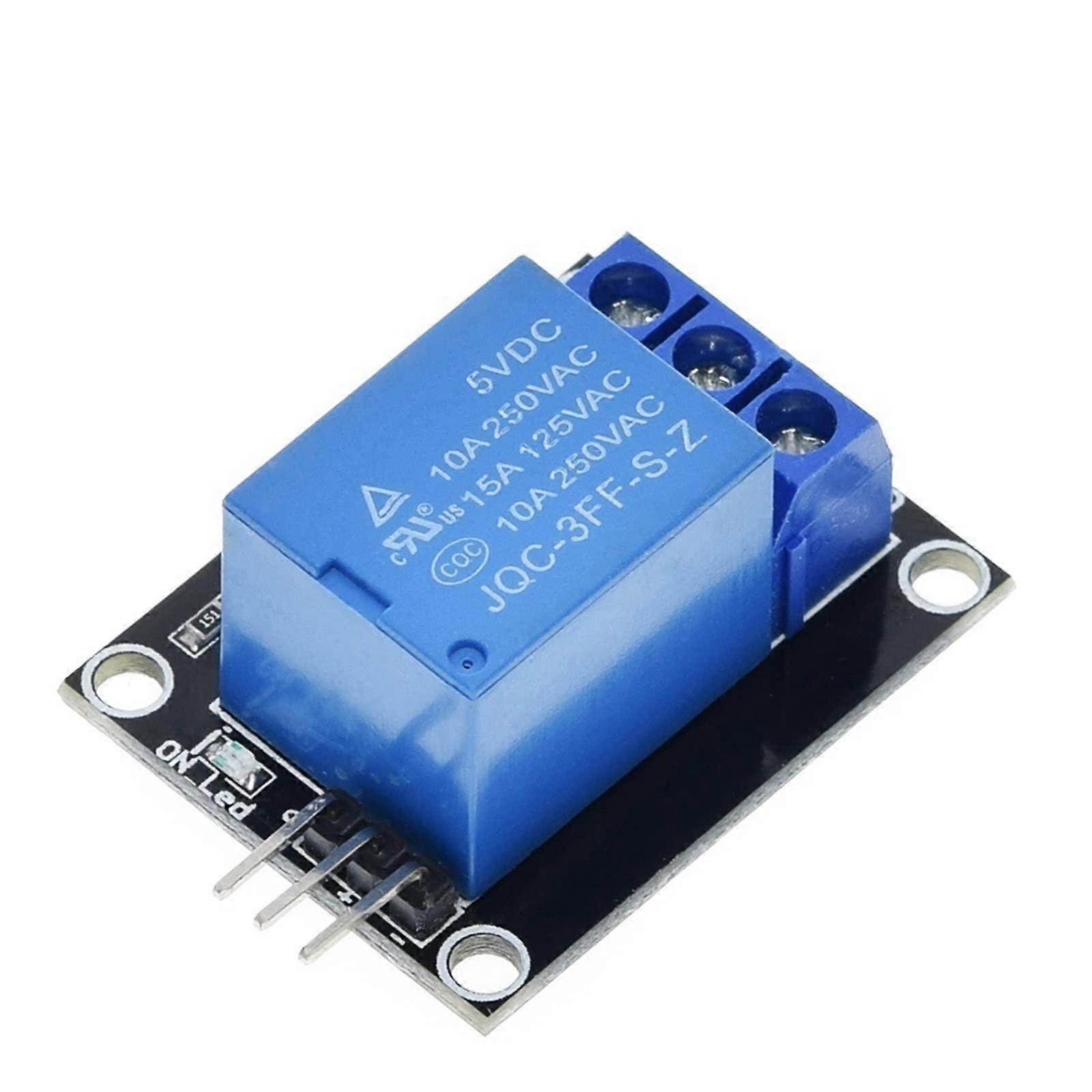 KY-019 5V Single Channel Relay Module, 1-Piece Control Switch for Arduino Projects and Home Automation