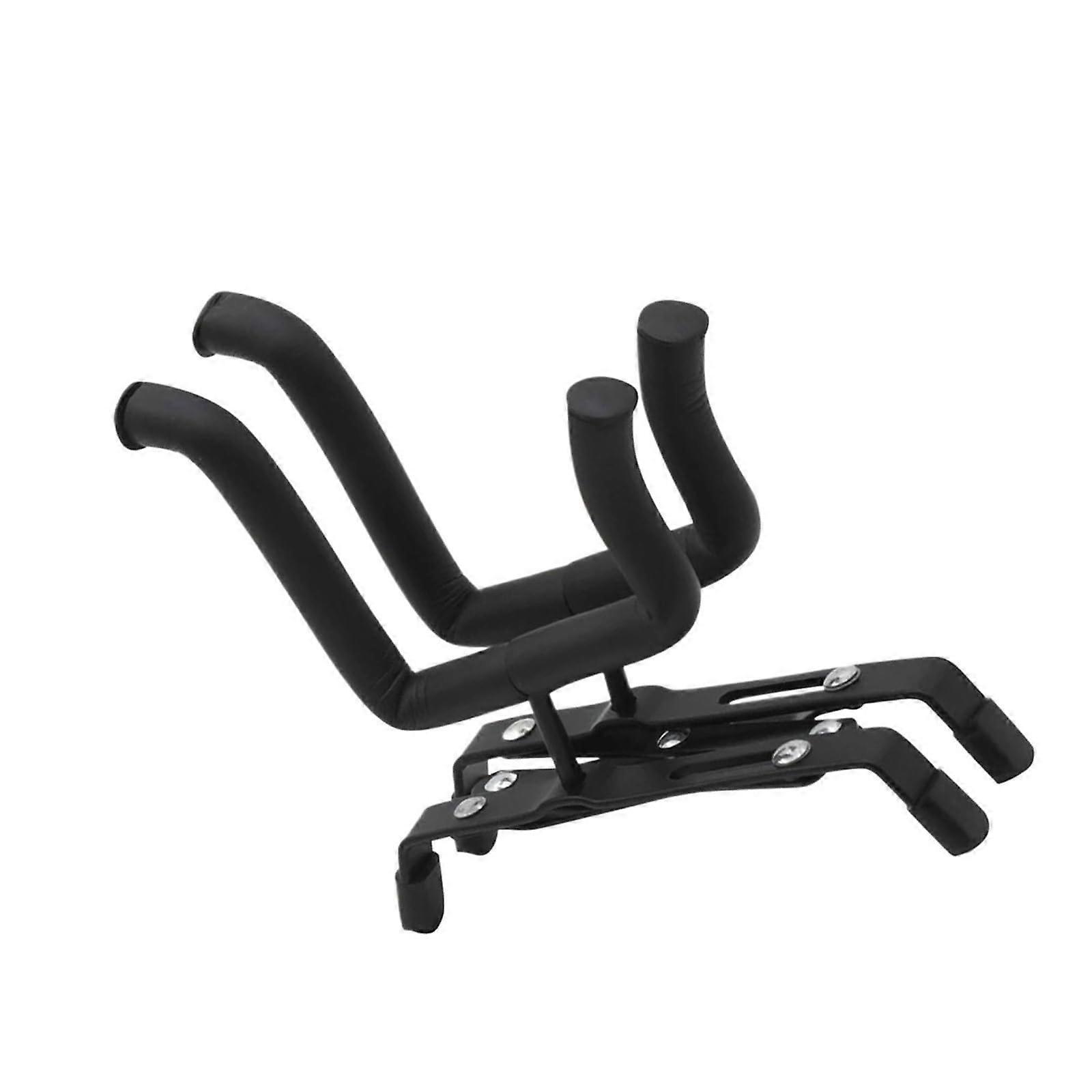Violin Accessories Professional 3/4 Foldable Vertical Stand Telescopic Black Shelf Metal Violin Ukulele Guitar Accessories(2) Ref: 4904