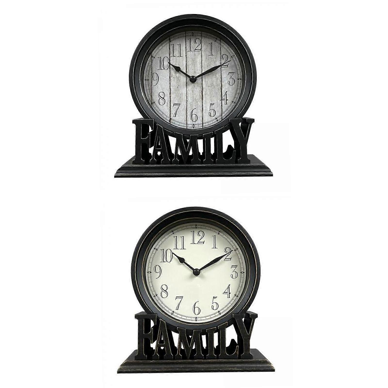 2 Clock, Decorative Silent Kitchen Decoration