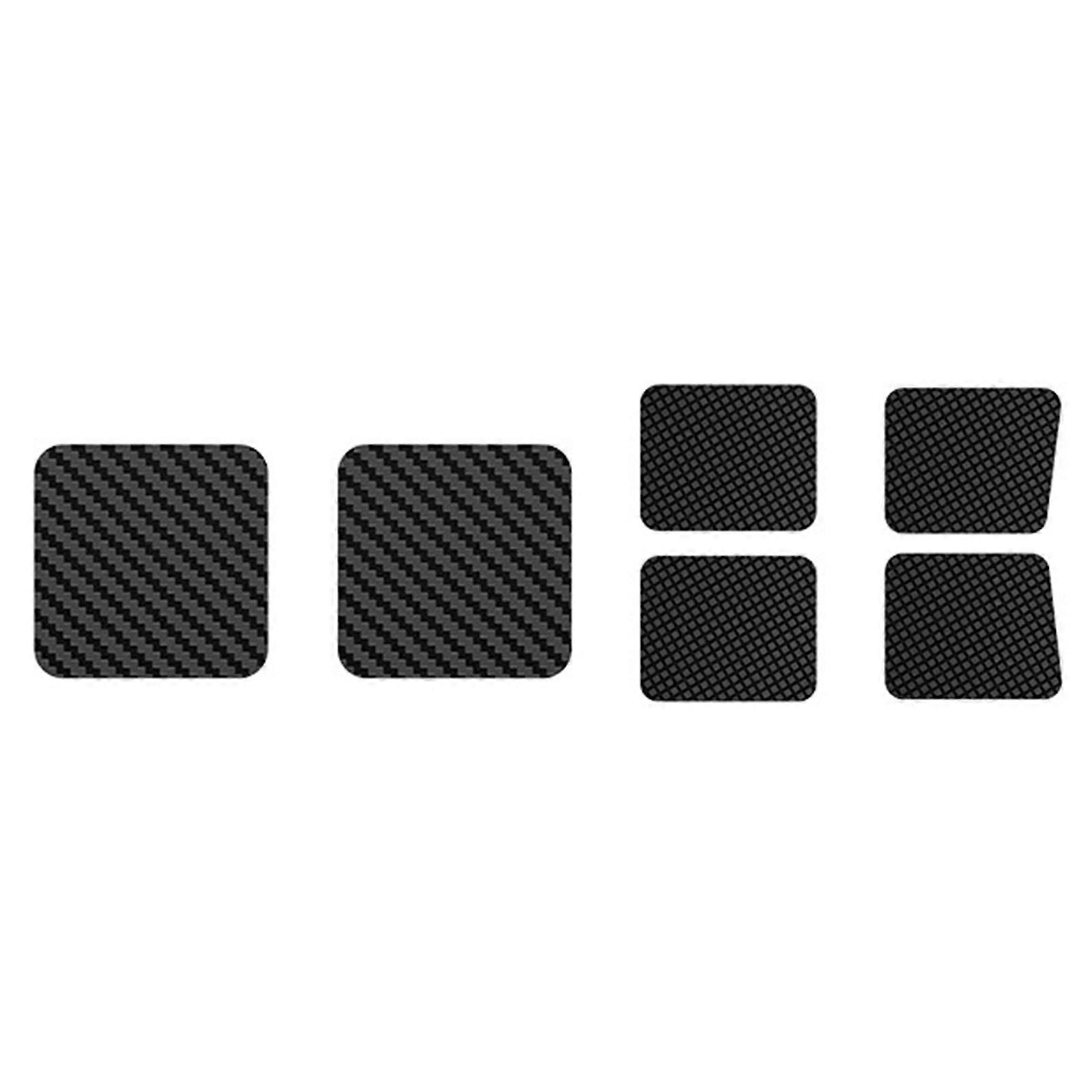 Game Console Back Button & Touchpad Stickers Kit for Steam Deck Wear-resistant Non-scratch Protective Stickers Anti-slip Multicolor