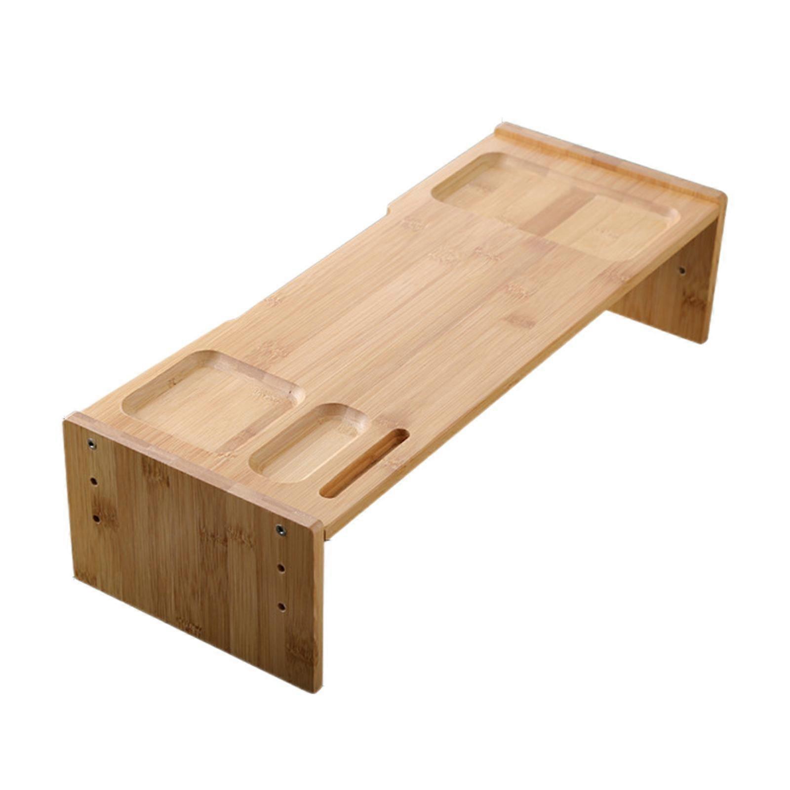 Skjermstativ Riser For Skrivebord Datamaskin Skjerm Riser Med Telefonholder Datamaskin