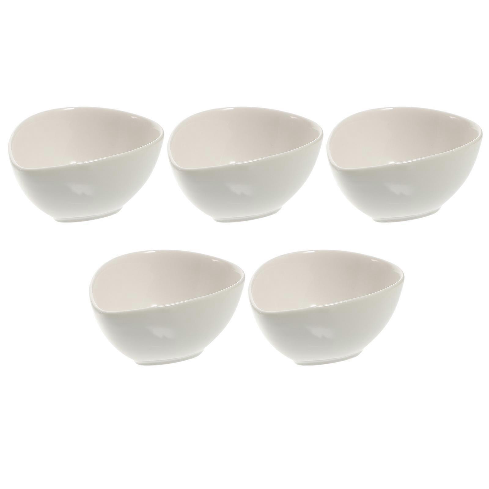 Lightweight Dipping Bowls for Sweet and Savory Sauces, Efficient and User-Friendly