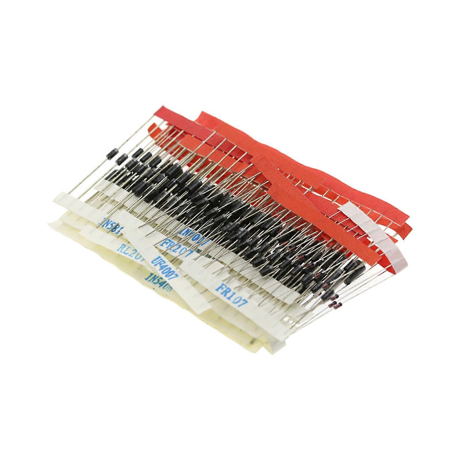 200x 14 Values Diode Assorted Components Accs Diodes Assorted Kit 1N4007