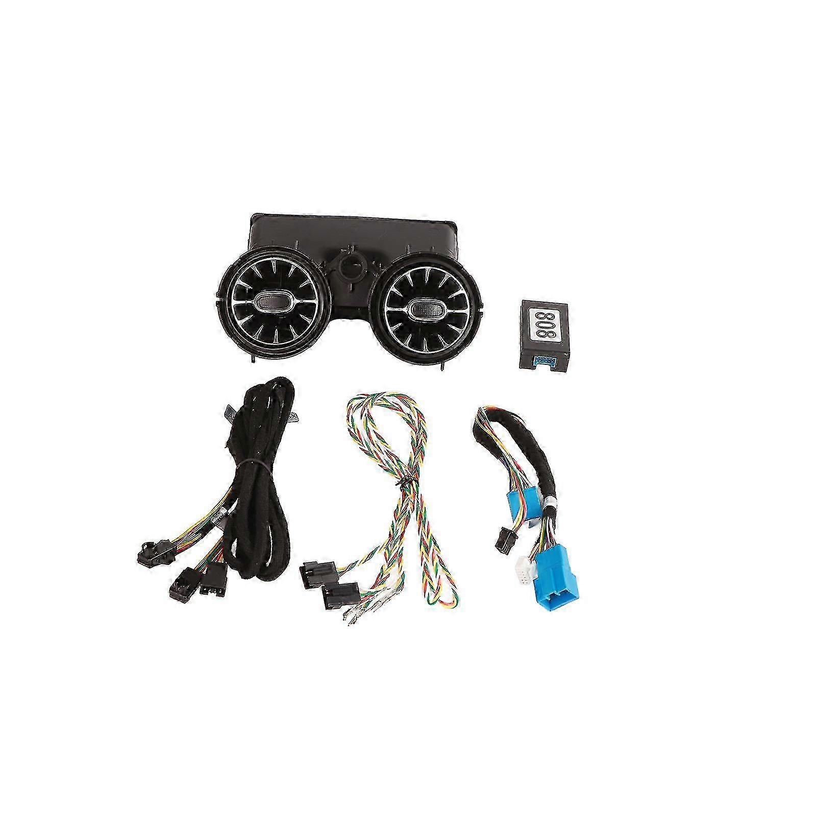 64 Color Rear LED Turbine Air Vent Ambient Light Kit Compatible with Certain Models from 2019 to 2021 for C GLCClass W205 X253