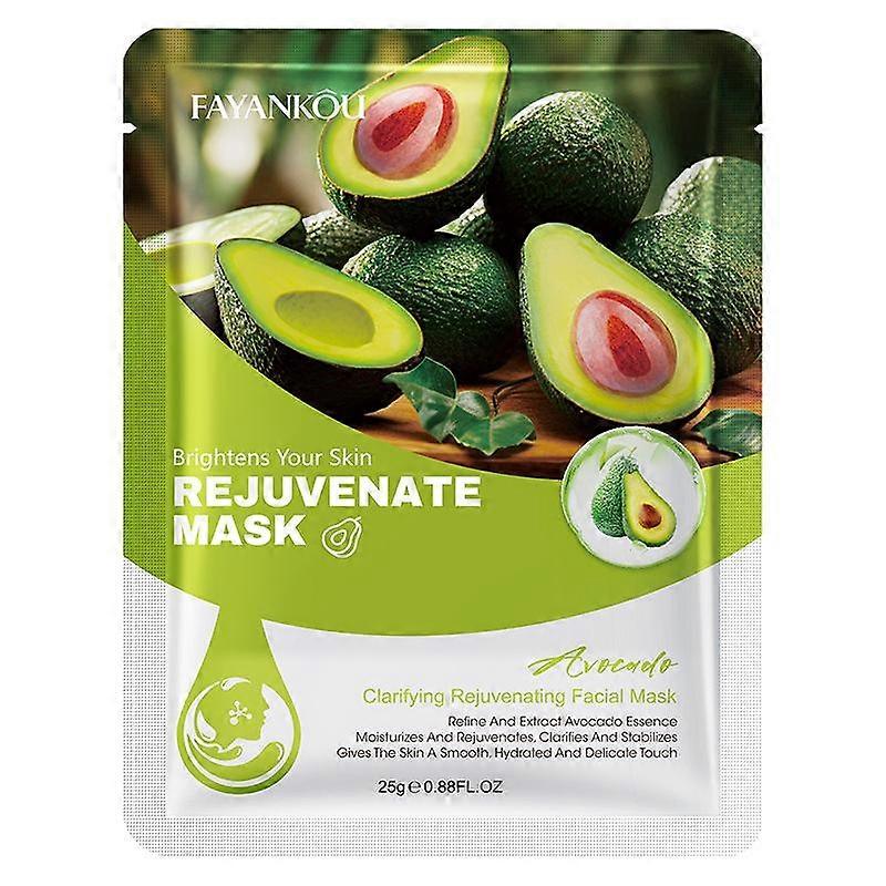 Avocado Clarifying Tender Mask Moisturizing Collagen Firming Mask Improves Rough Skin Eliminates Wrinkles and Oil Control