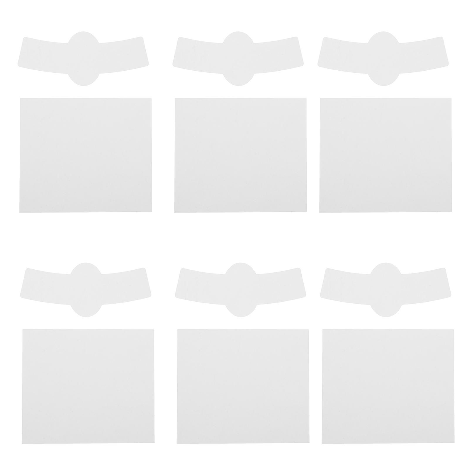 Blank Labels 10 Sheets for Easy Identification, Multi Surface Adhesion, Suitable for Red and Bottled Beverages