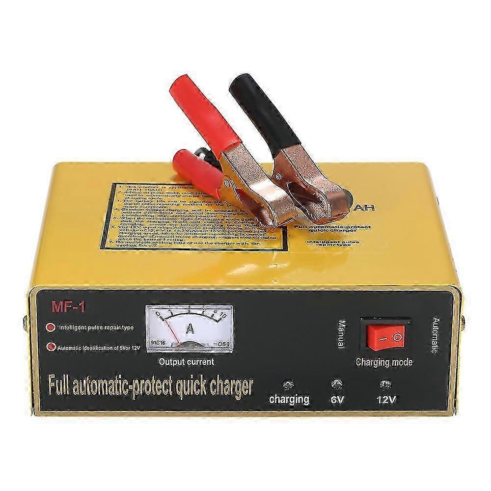 6V / 12V 80ah ذكي التلقائي بقيادة شاحن نبض إصلاح نوع الصيانة لبطارية الرصاص الحمضية وبطارية ليثيوم 120W AC110V-250V