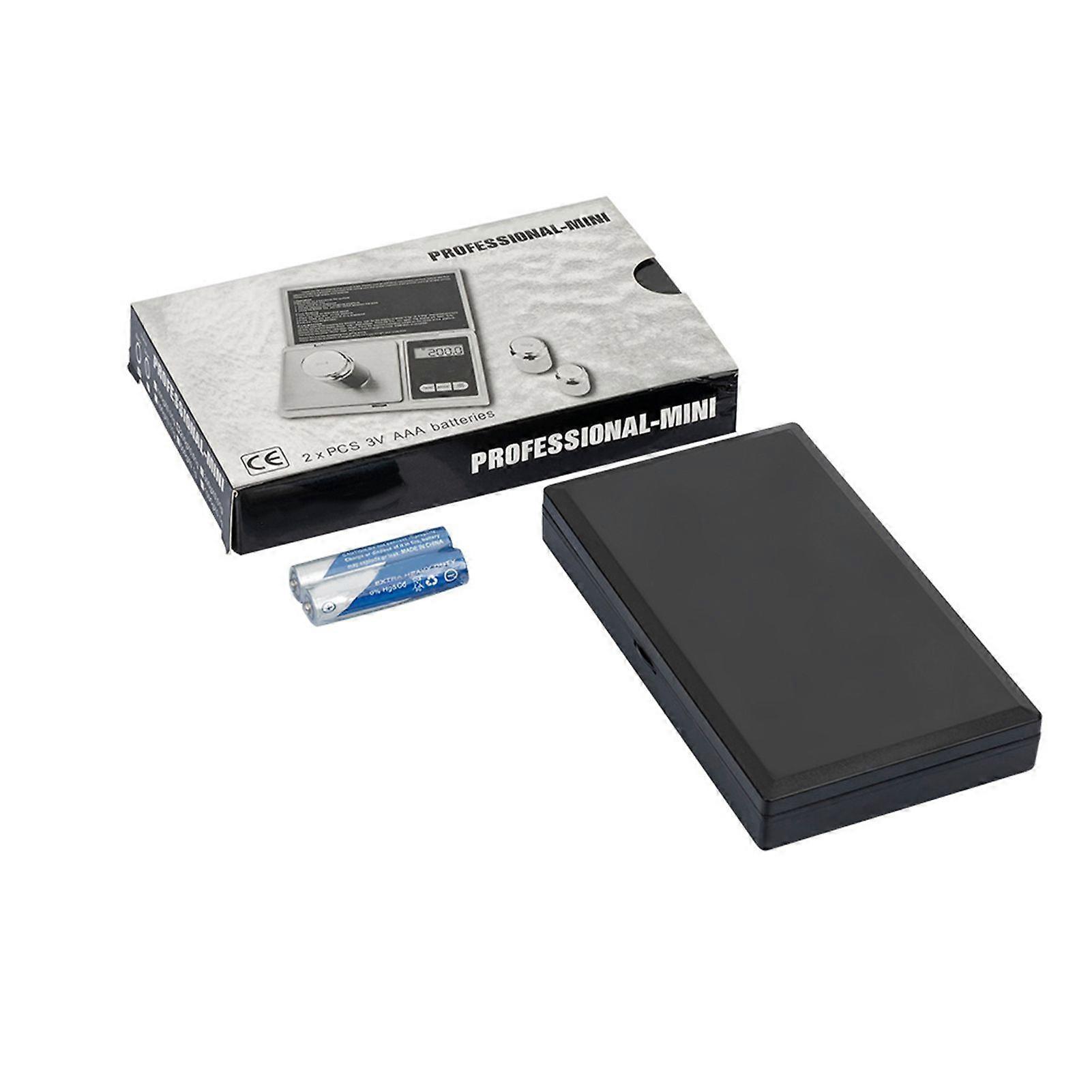 2025 أحدث طراز مقياس جيب رقمي 200 جرام 0.01 جرام مقياس جرام مجوهرات 4 وحدات