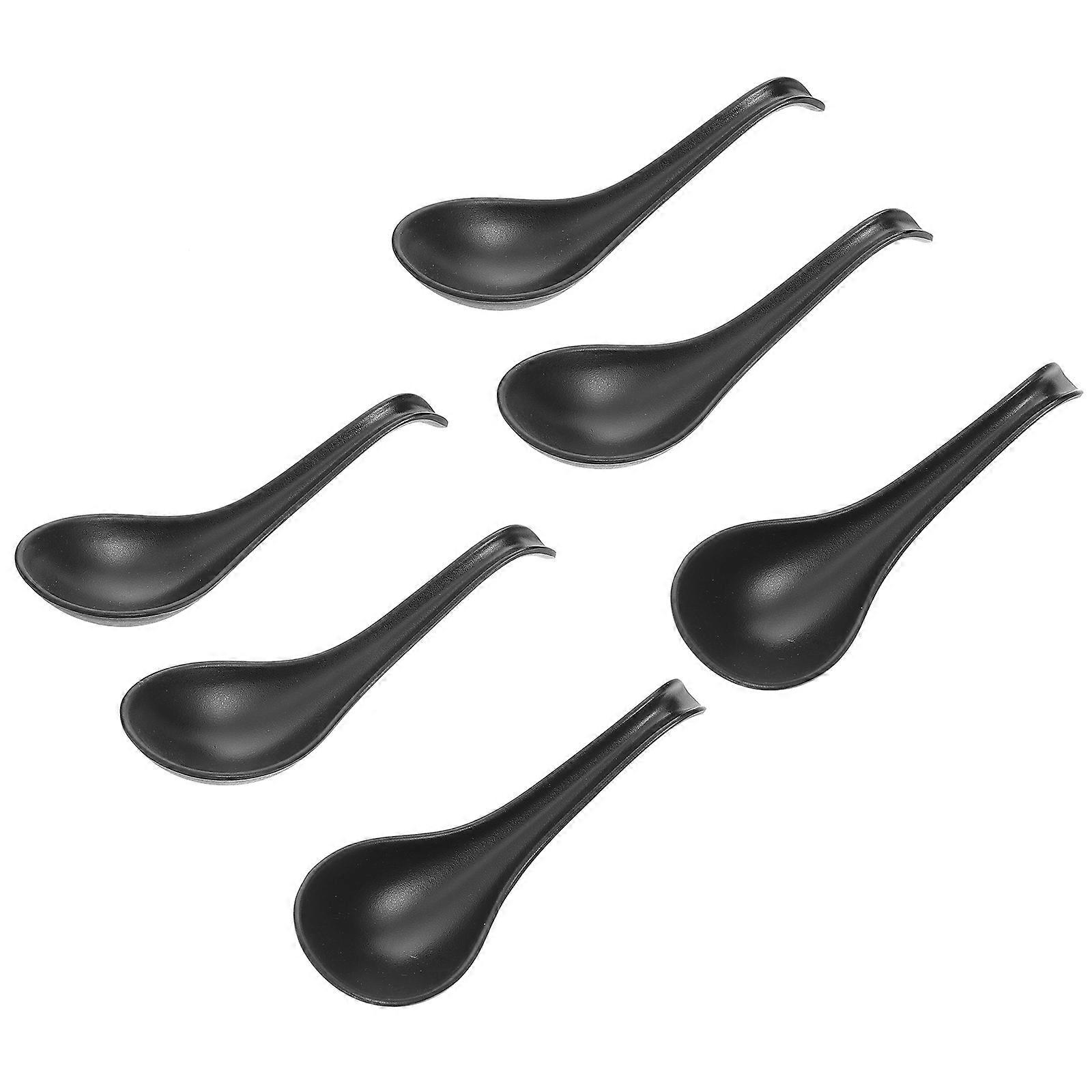 Comfortable Grip Soup Spoons, Suitable for Various Cuisines, Material