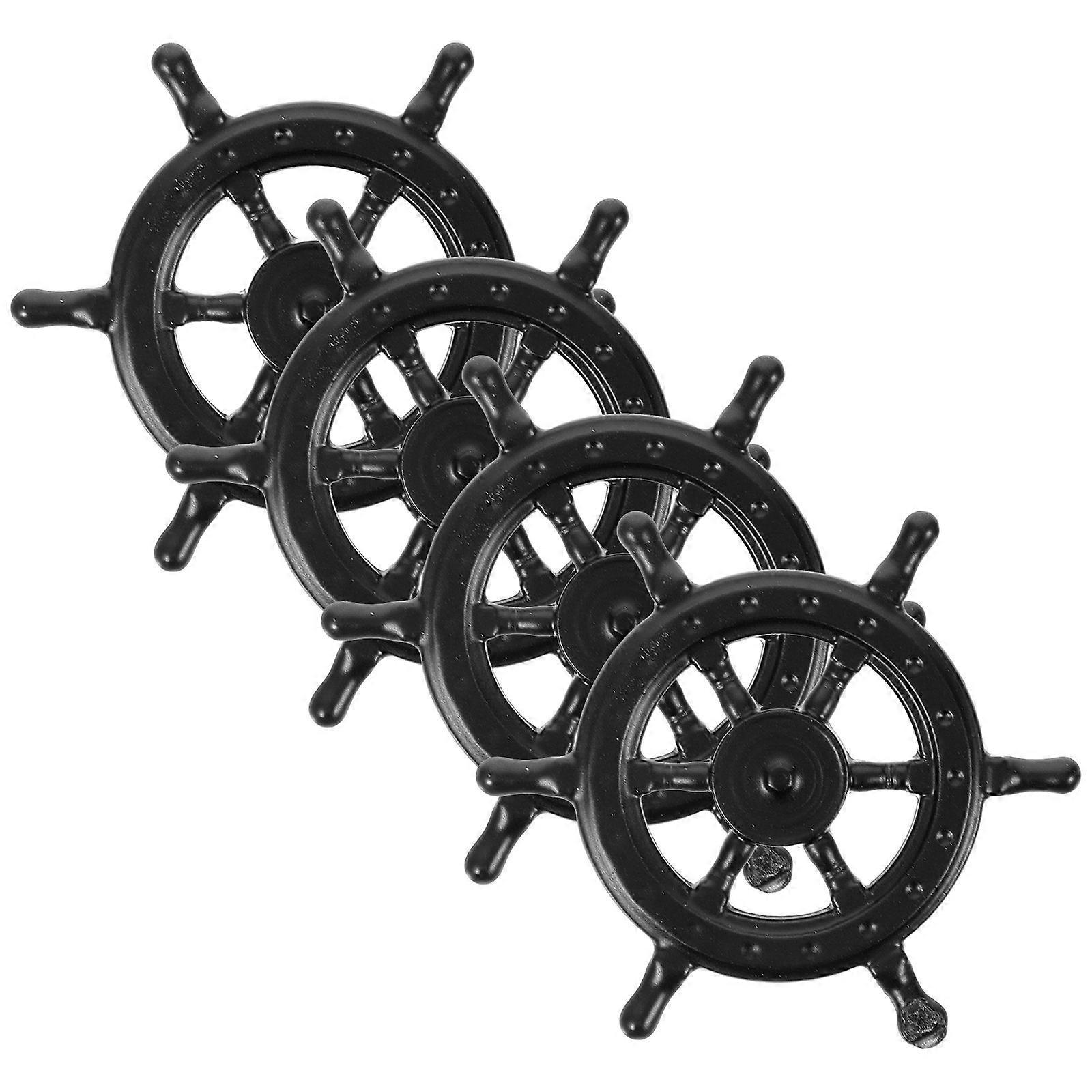 4 قطع عتيق مقابض الأبواب البحرية سبائك الزنك مجلس الوزراء مقابض الأثاث يسحب لخزانة الملابس مضمد دائم سهل التركيب