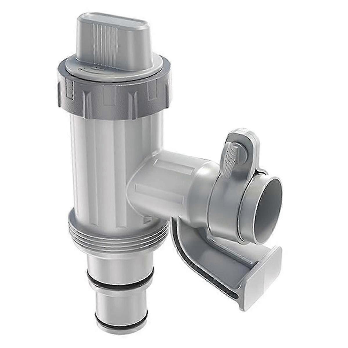 Pool Hose Adapter, Pool Hose Holder and Plunger Valve, Pool Replacement Parts for Above Ground Pools