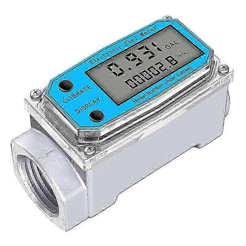 Digital turbinvattenflödesmätare Digital LCD-skärm