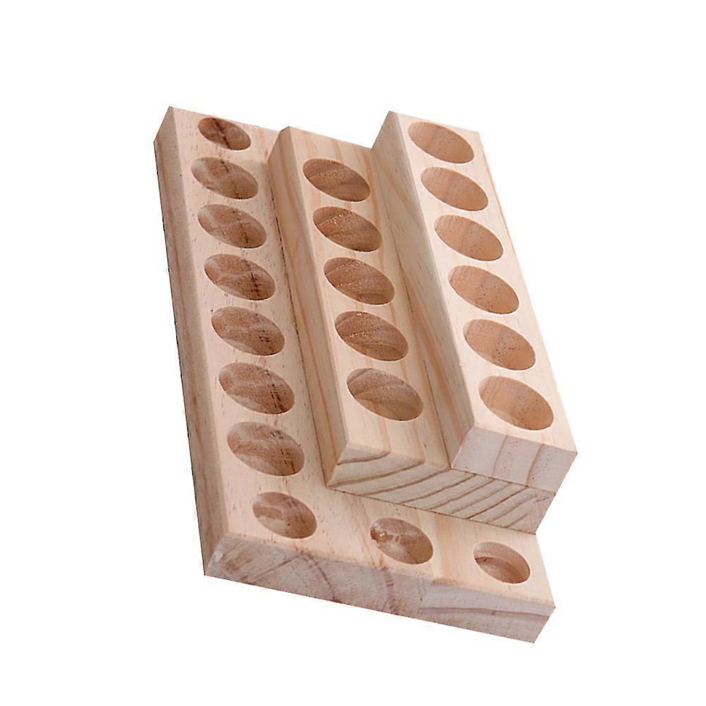 Desktop Organizer Rack, Robust Solid Wood Shelf for Essential Oil Arrangement