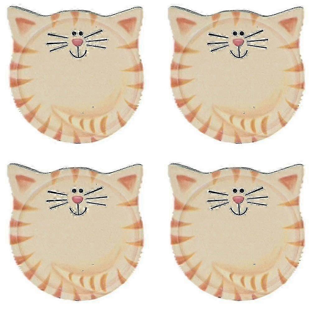 Coasters For Drinks Absorbent,cat Shaped Ceramic Coasters Ideas For Cat