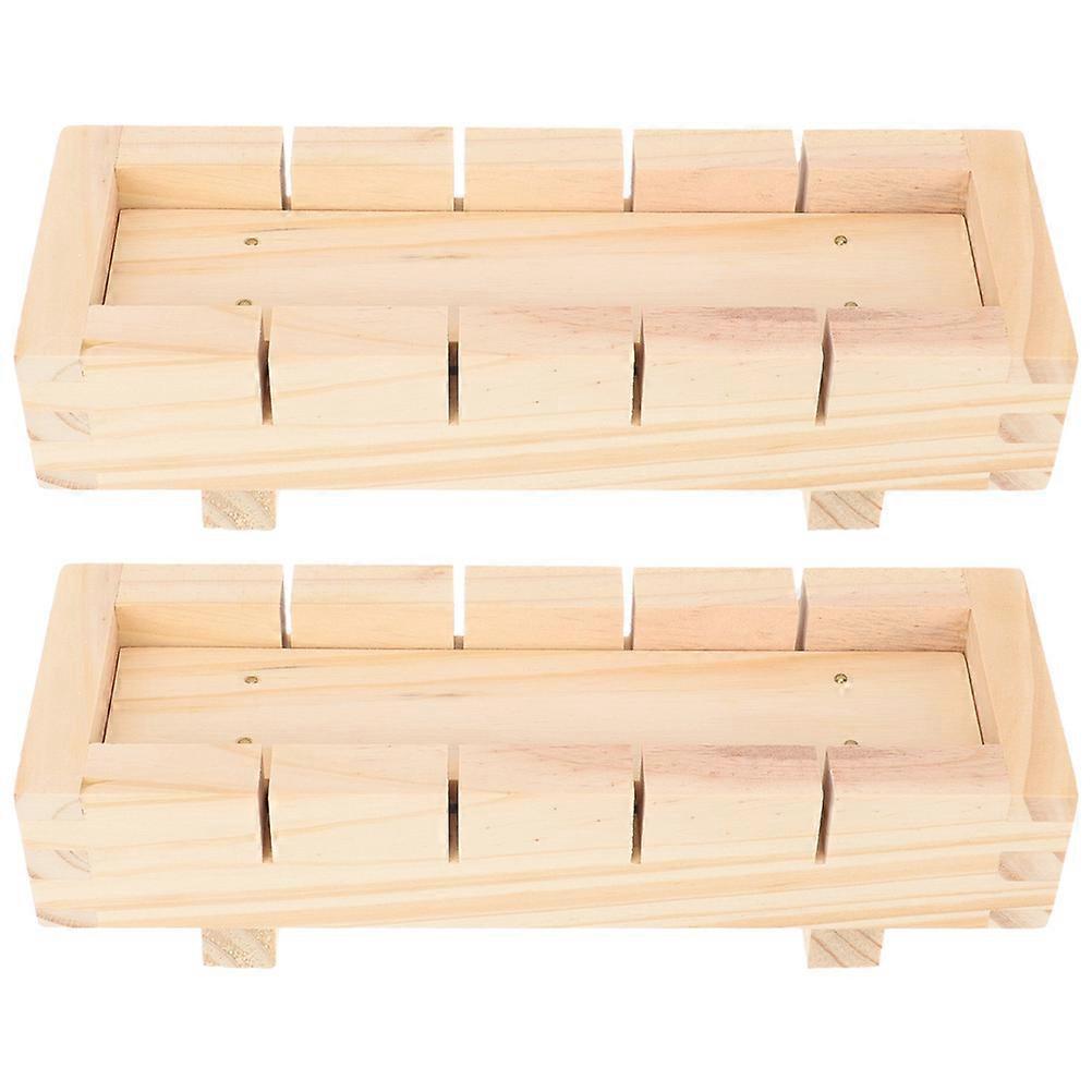 Rice Roll Mold Sushi Making Tool Kitchen Tool DIY Sushi Making Easy to Carry 2Set