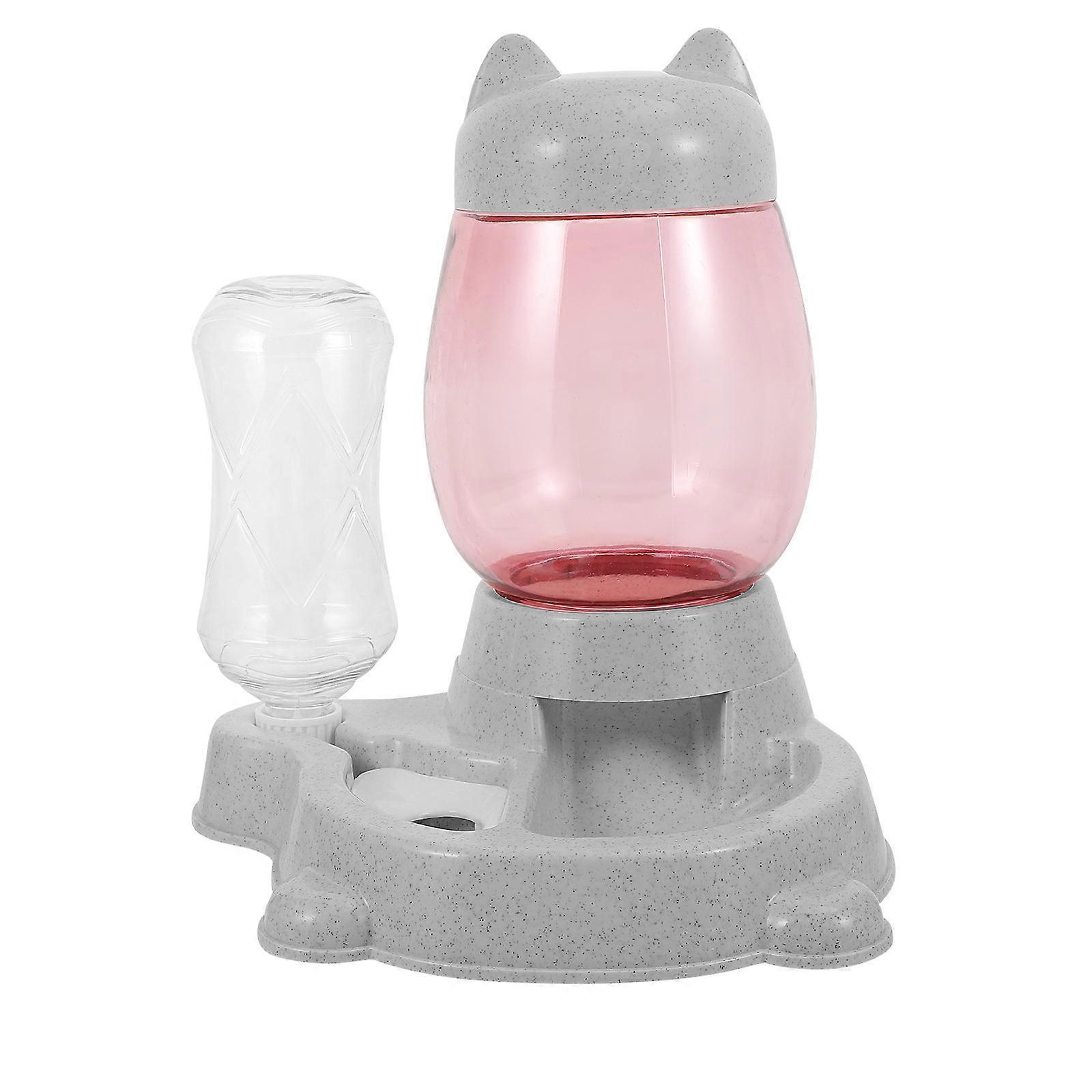 1PC Automatic Water Dispenser for Dogs Small Pet Bottle and Bowl Combo
