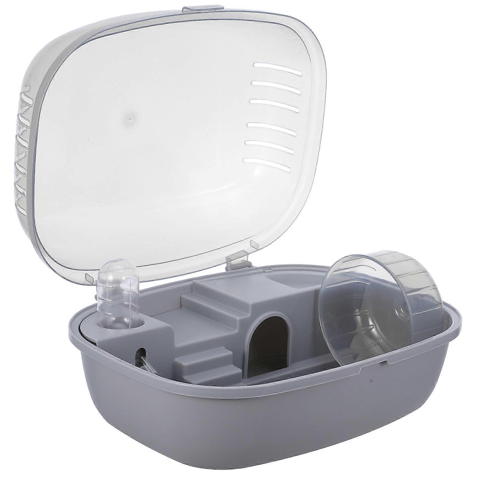 Rat Cages Small Hamster Cage Camping Suitable Rats ABS Material 1Set