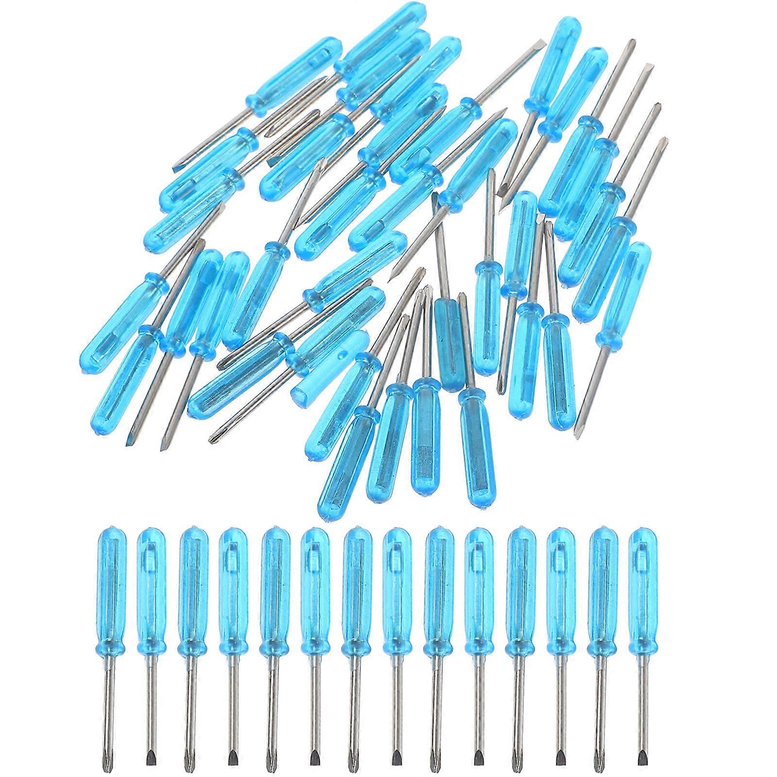 Mini Screwdriver Set Small Screw Tasks Diy Enthusiast Long Shaft Reach 4.60X0.50X0.50CM 1Set