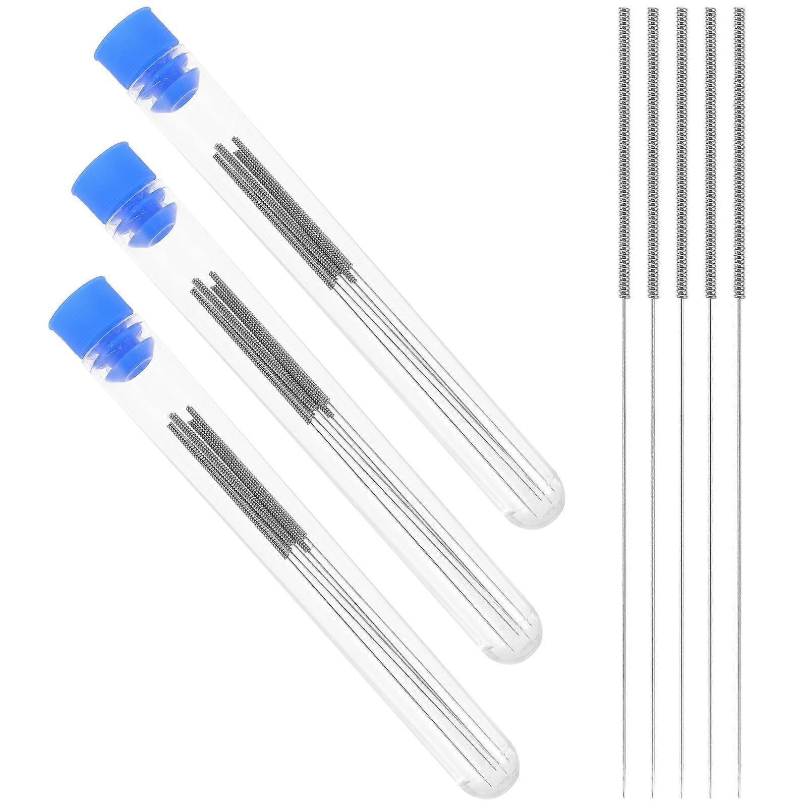 Needle Nozzle Cleaning Tool For 3D Printer Nozzle Maintenance Solid and Sturdy Stainless Steel 20Set