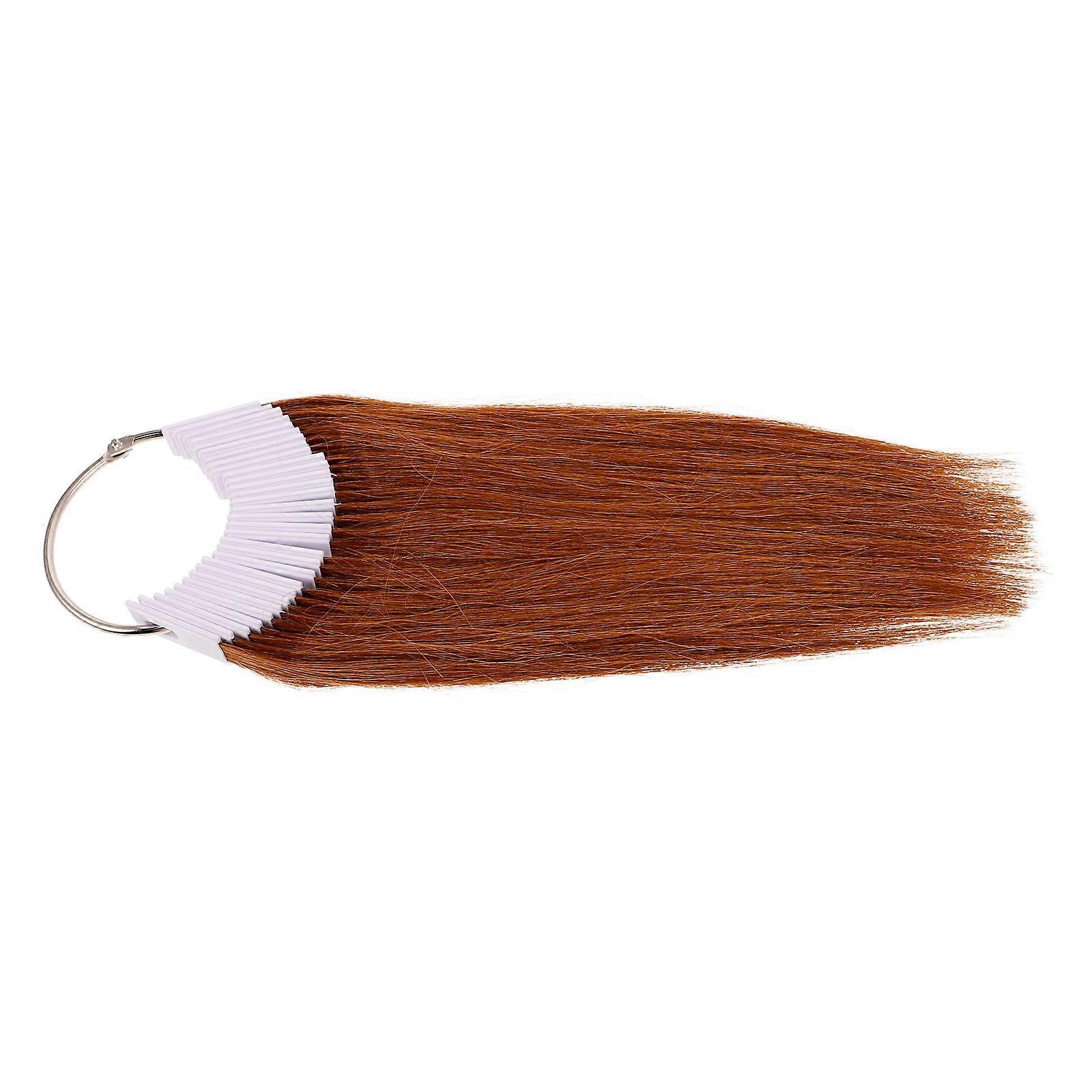 Hair Color Testing Sample Ring Iron High Temperature Wire Plastic Hair Strand Testing Kit For Hair Stylists 30Pcs