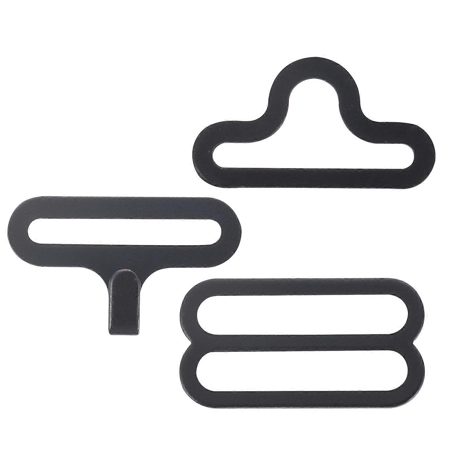 Tie Clips Bow Tie Clips Adjustable Hook Fasteners Diy Projects Iron 2.20X1.30X0.20Cm 50Sets