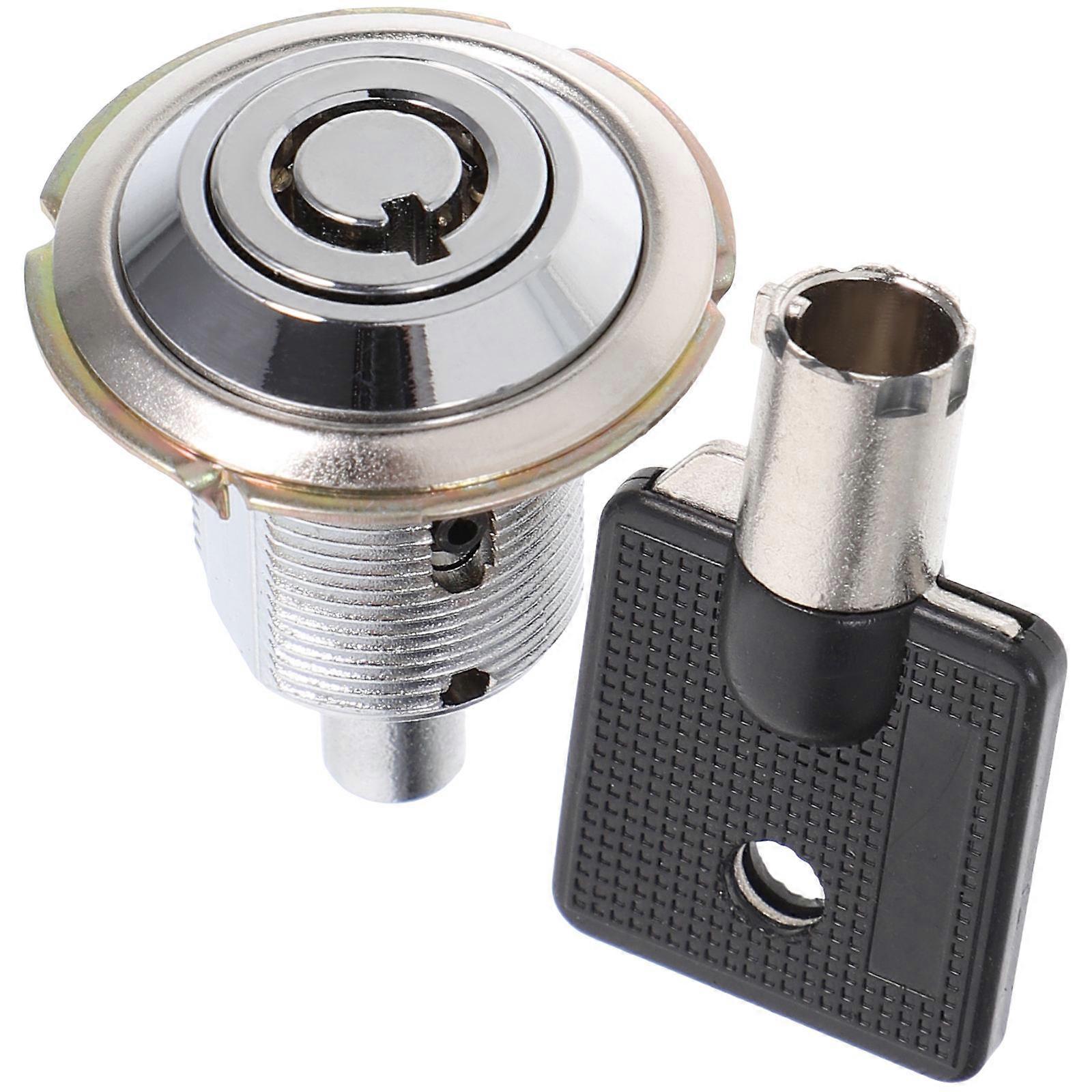 Tubular Key Replacement 4X2.5X1.5CM Silver Cabinet Locking 1Set