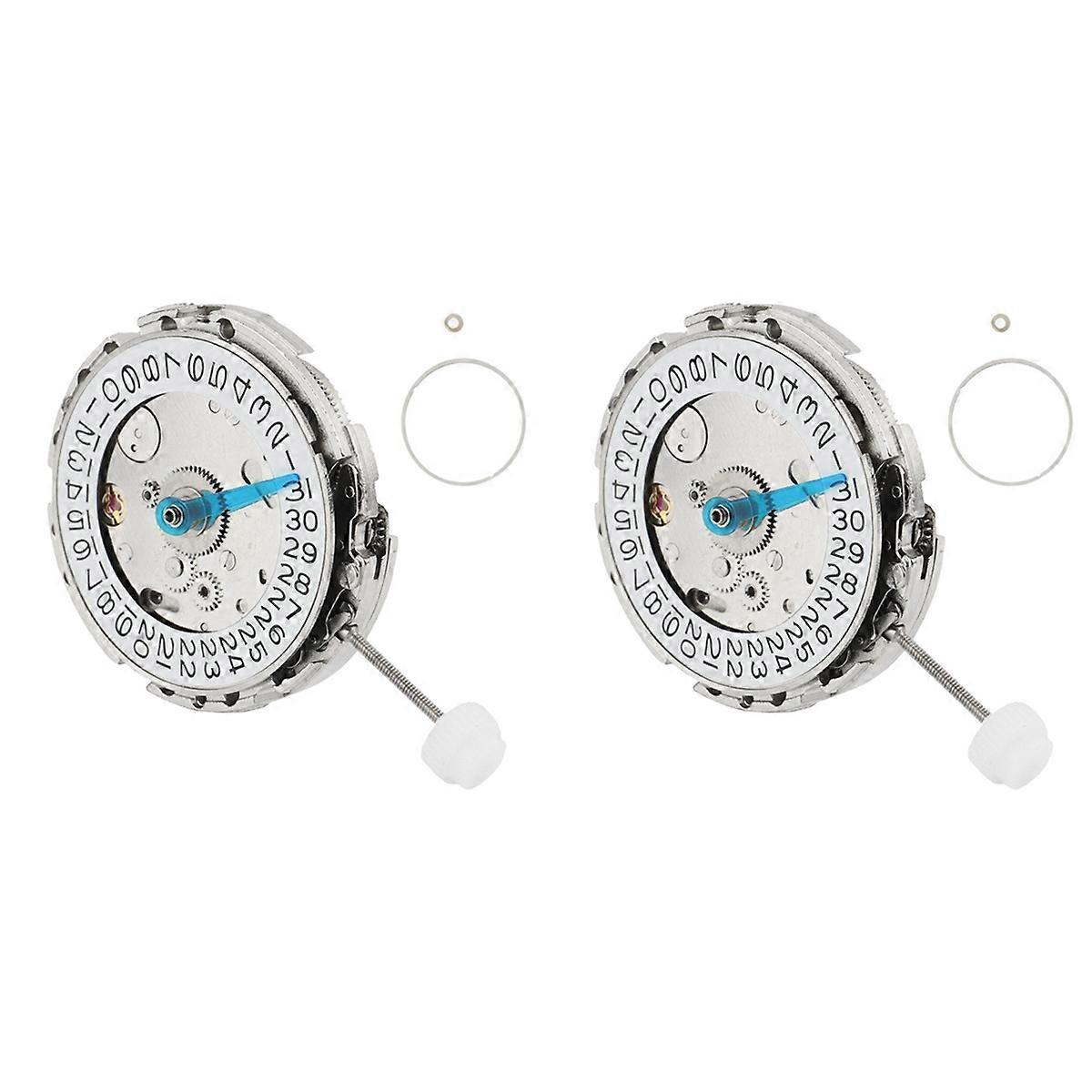 2X 2813 Movement 4 Pin for DG3804-3 GMT Watch Movement Automatic Mechanical Movement Repair Parts