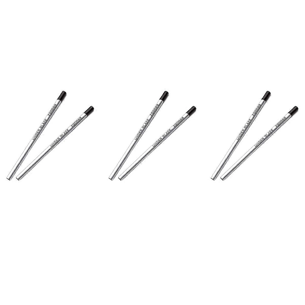 2Pcs Underglaze Pencils, Underglaze Pencils for Pottery, A