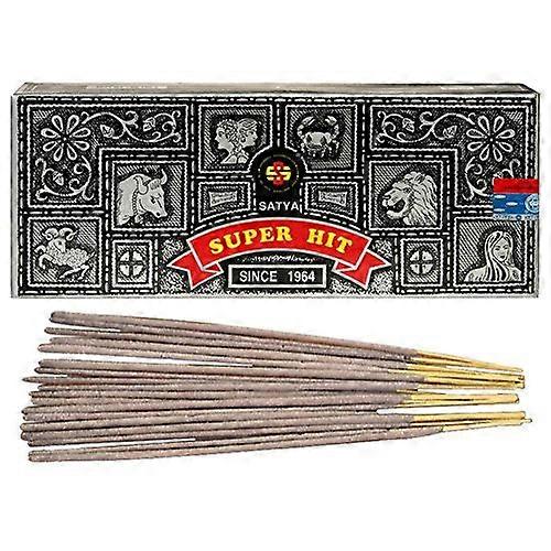 (6-Pack) Satya Super Hit Incense, 100 Grams