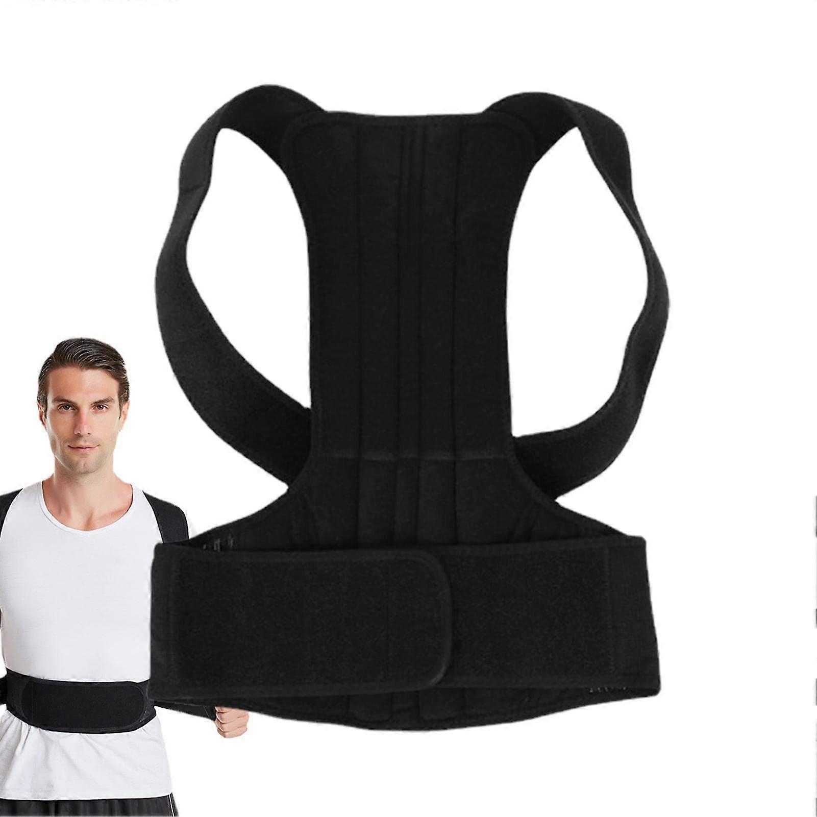 Back Support, Adjustable Back Lumbar Support, Easy to Wear Back Support Posture Correction for Women and Men, Posture Corrector