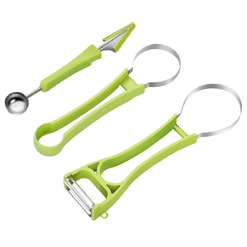 Melon Baller Scoop For Fruit Preparation Chefs Use 25.5X7.2X2.8Cm 1 Set
