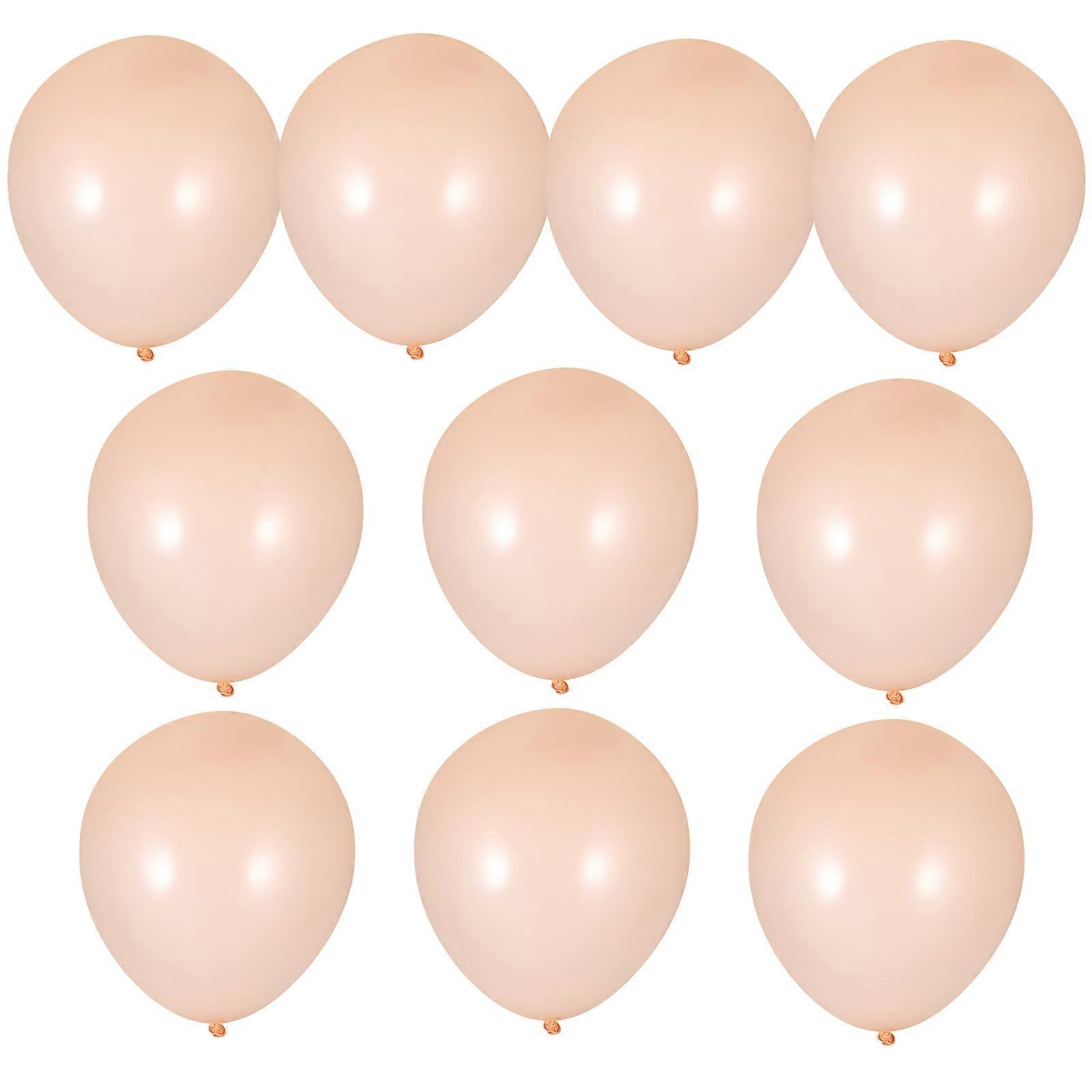Balloons For Birthday Party Large Round Balloons Latex Orange 24 Inches Decoration 10Pcs