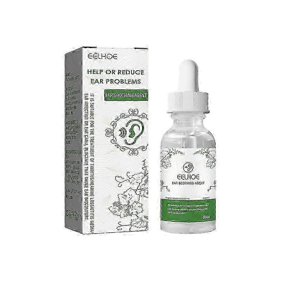 1/2/3Pcs Tinnitus Ear Drops Effective Treatment Tinnitus Deafness Otitis Hard Hearing Relief Ear Swelling Itching Earache Health Care