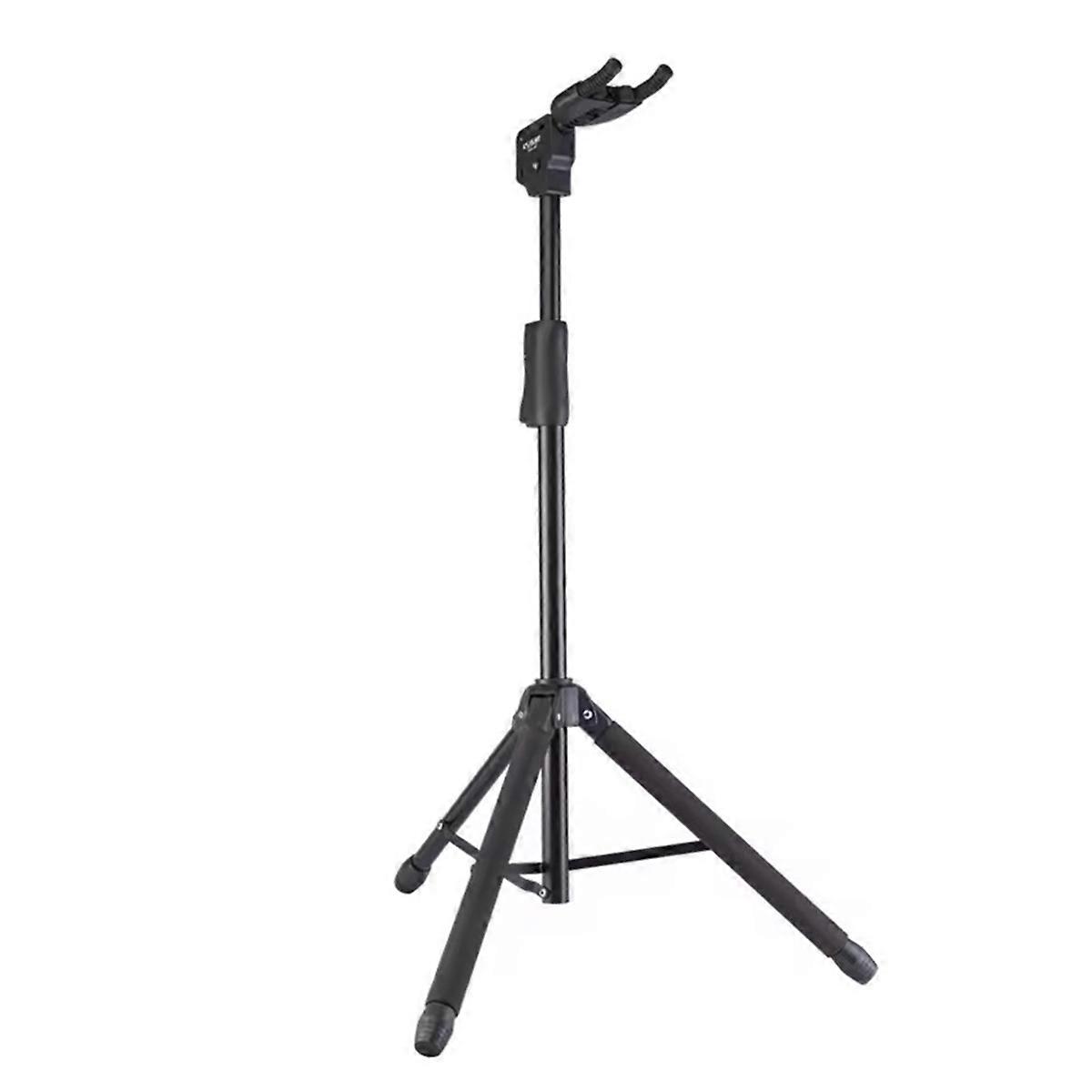 -06 Tripod Music Stand Portable 1.2M Foldable Hanging Guitar Floor Stand for Acoustic Electric Guita