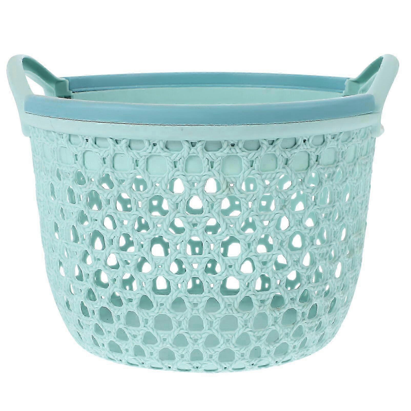 Flexible Hollow Out Plastic Laundry Baskets for Bathroom Storage 20cm