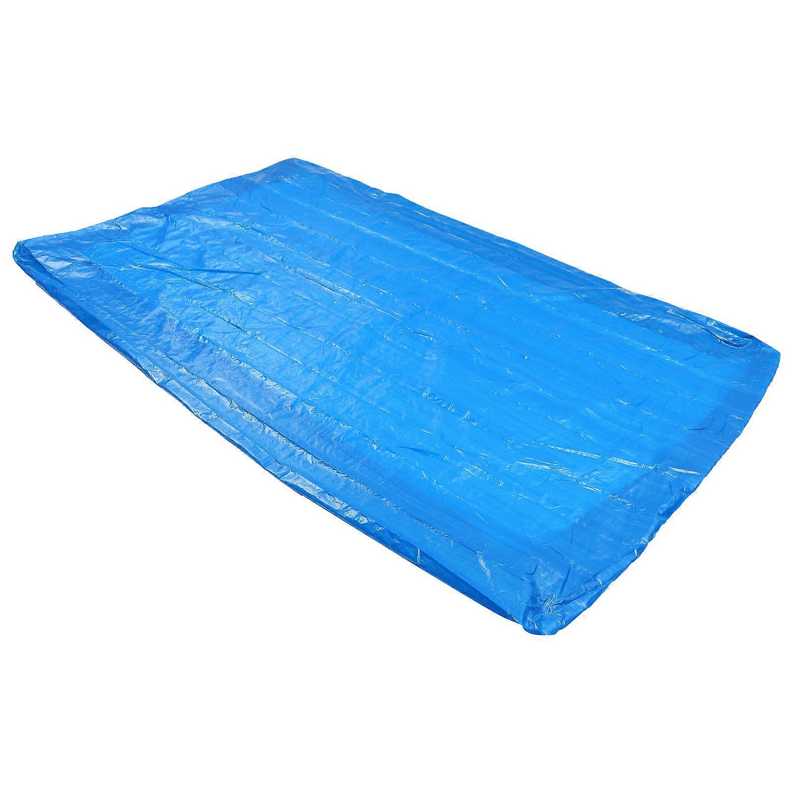 Swimming Pool Cover Inflatable Pool Cover Outdoor Use Dust-Proof Waterproof 262x175x0.6cm 1Set