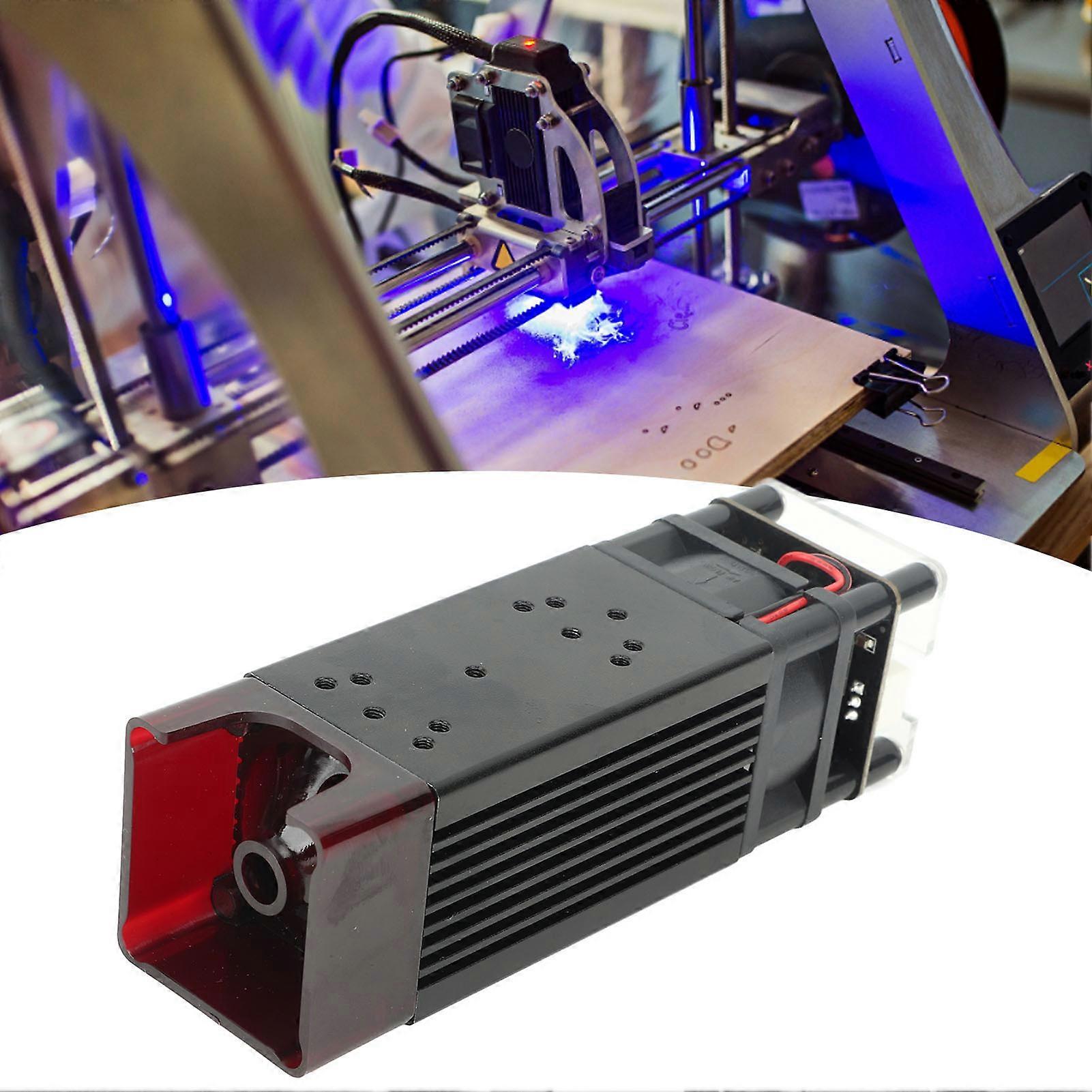 450nm 20W Laser Module Kit Smart Drive Cutting Engraving Module for CNC Machine Tool 12V 3A