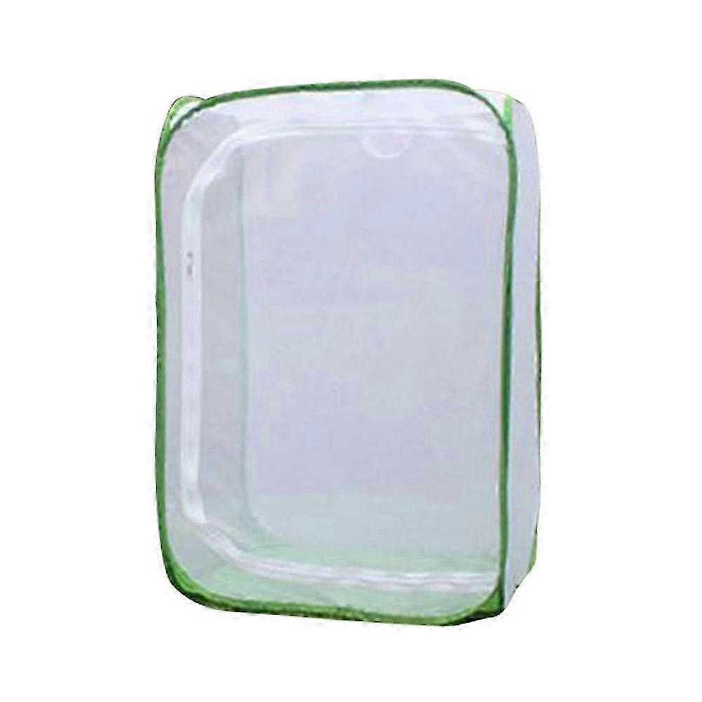 Garden Butterfly Grasshopper Seedling Incubator Mantis Folding Zipper Pet Insect Cage Net Cloth Breeding and Light Transmission Equipment fo