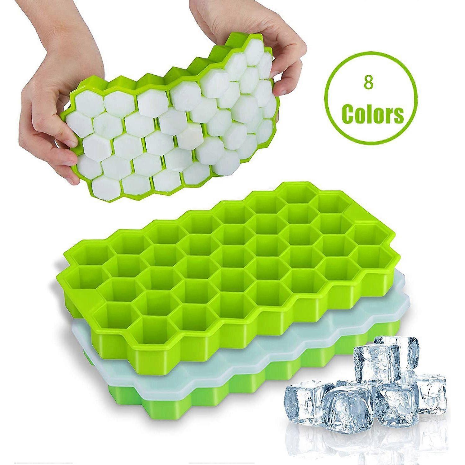 1 Piece Honeycomb Ice Cube Trays Reusable Silicone Ice Cube Mold Summer Ice Mold