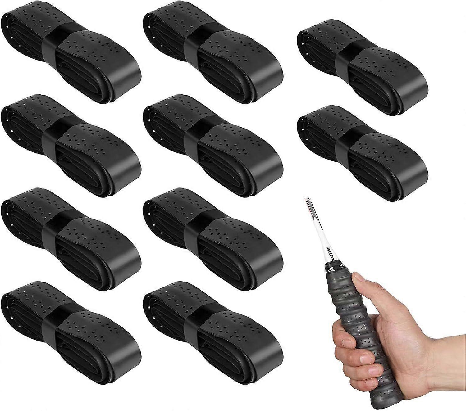 10 Pieces Tennis Racket Grip Tape, Badminton Racket Grip, Tennis Racket Grip, Racket Grip Tape, Badminton Racket Grip Tape for Tennis and Badminton Ra