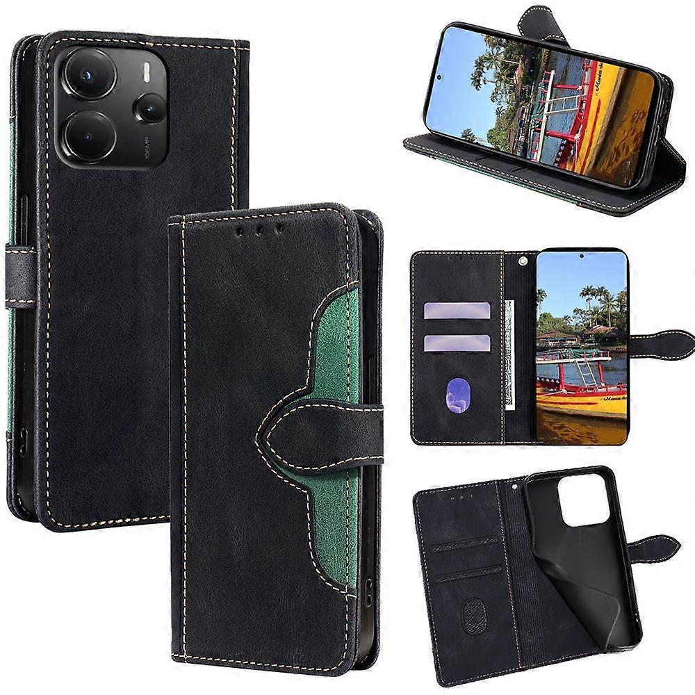 스킨 필 자석 버클 가죽 폰 케이스