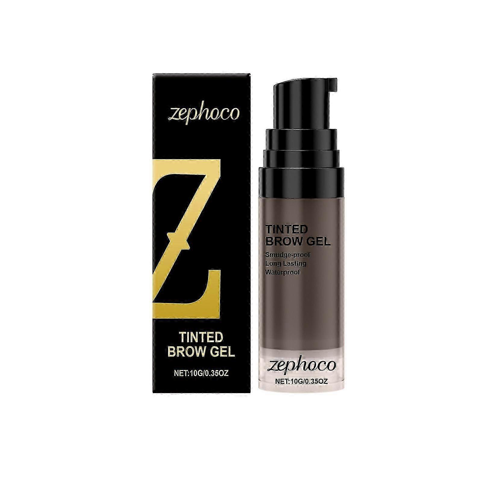 Tinted Brow Gel - Lightweight, Waterproof with Easy - Draw Brush for Natural 6D Brows