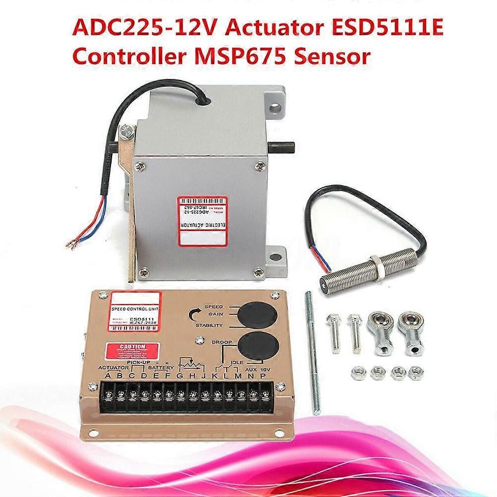 ADC225-12V Aktuator MSP675 Sensor Velocity Controller Langlebiger Regler