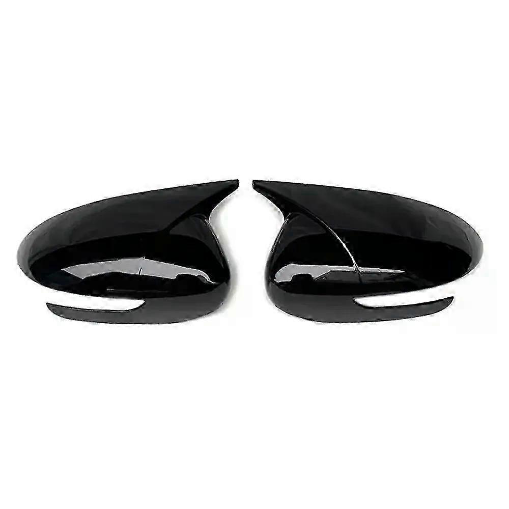 Rearview Side Mirror Cover for Compatible Kia Sportage KX5 2016-2019 ABS Carbon Trim