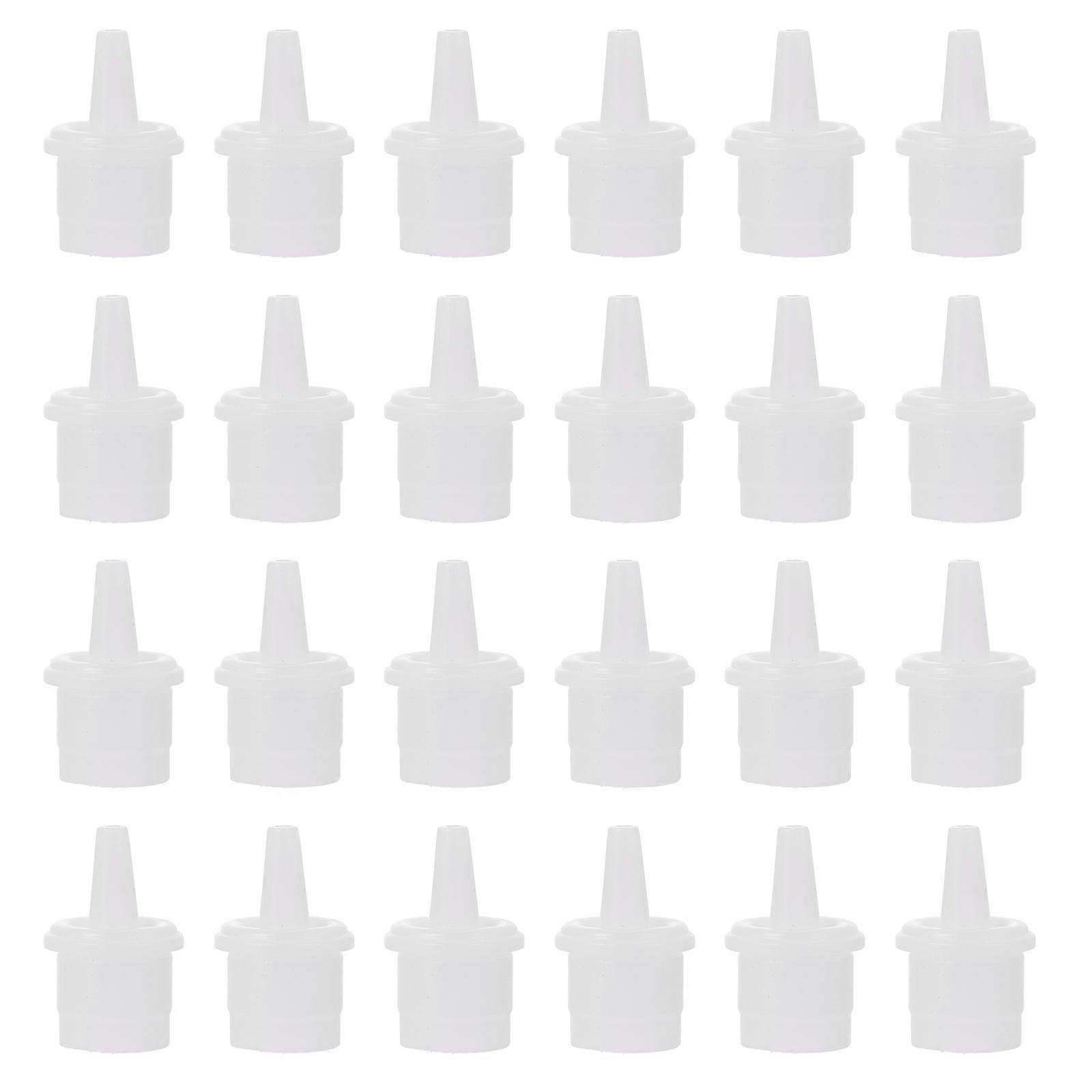 100 Pieces Eyelash Glue Replacement Caps Lash Bottle Plug Mouth Tips Lash Glue Bottle Pins For Home Salon Eyelash Extensions Tools