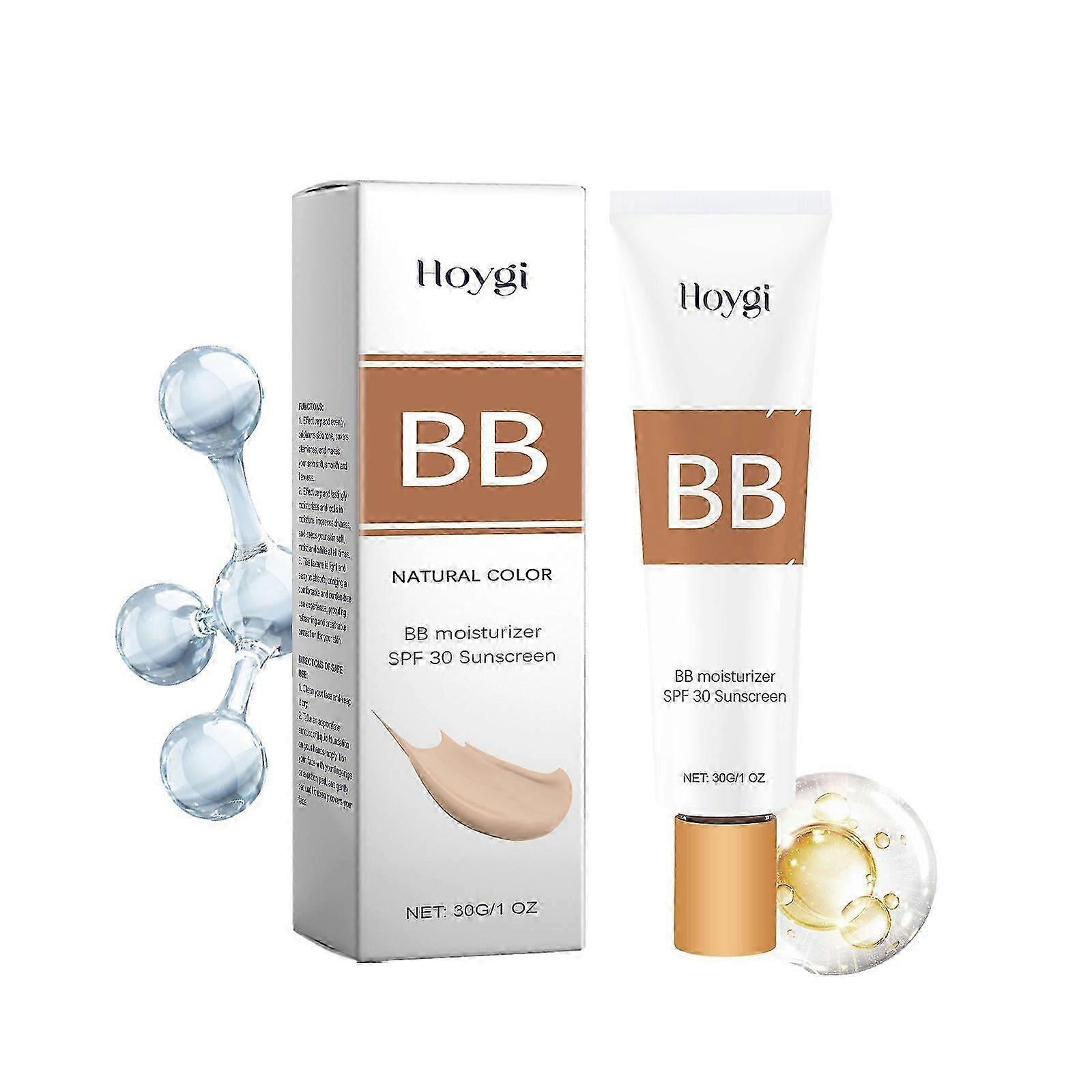 Skin Hydrating BB cream, Lightweight Tinted Coverage, Moisturizing Concealer Isolating Foundation