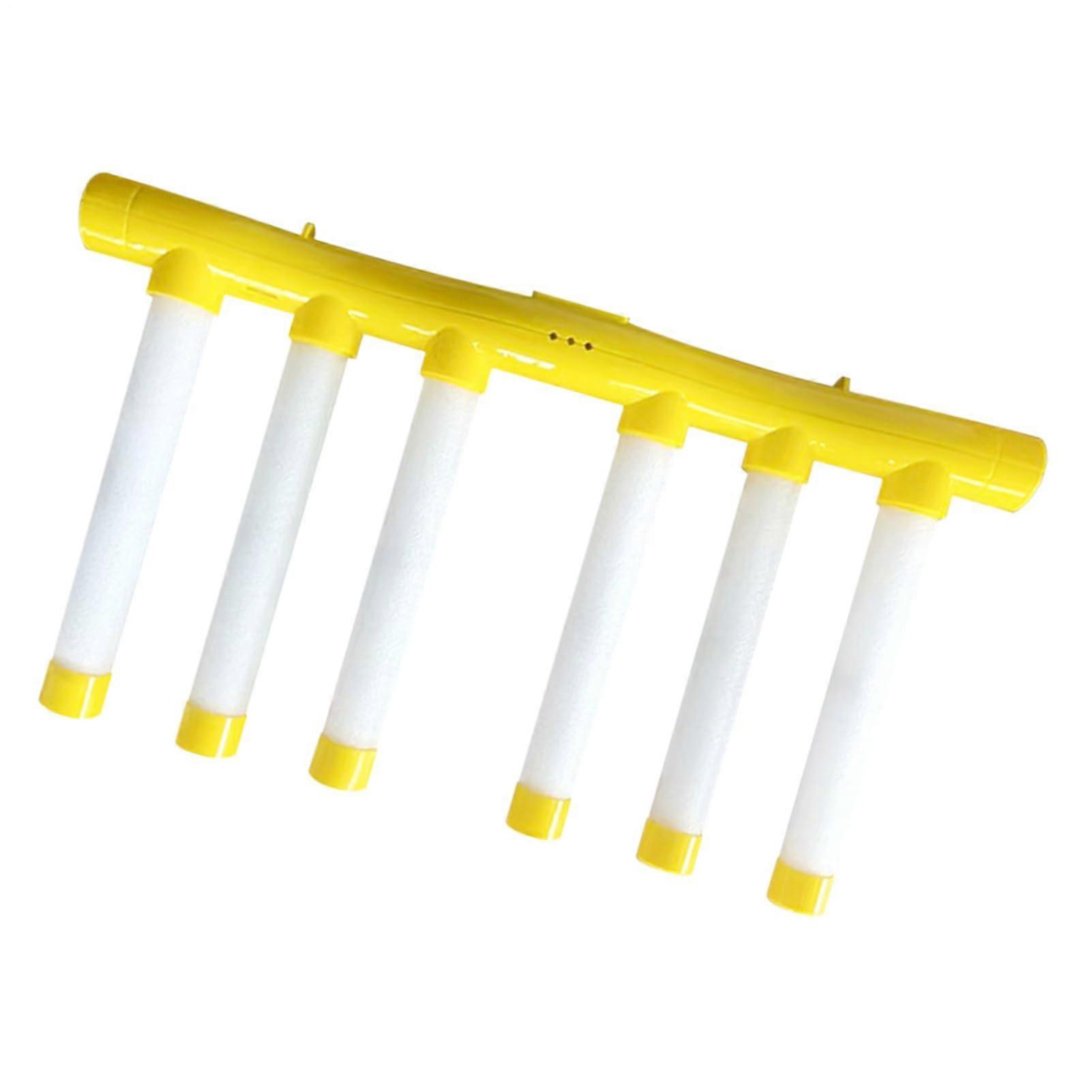 Reflex Challenge Game, Stick Drop Game, Reaction Training Toy, Hand Speed Challenge, 3 Adjustable Levels Yellow