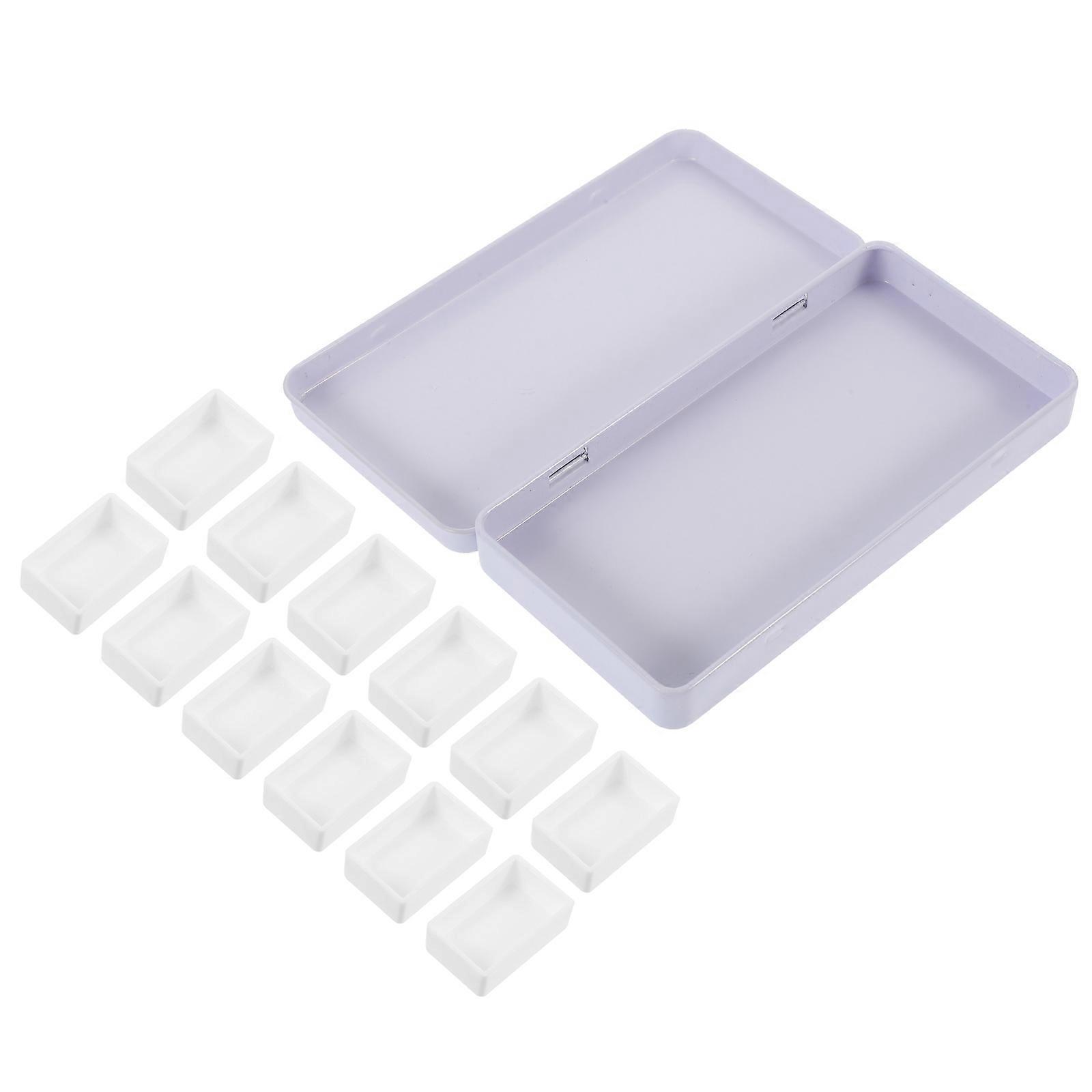 Here's a refined product description for your **1Set Portable Empty Watercolor Tin Palette Box**:
 
### 🎨 **Portable Empty Watercolor Tin Palette